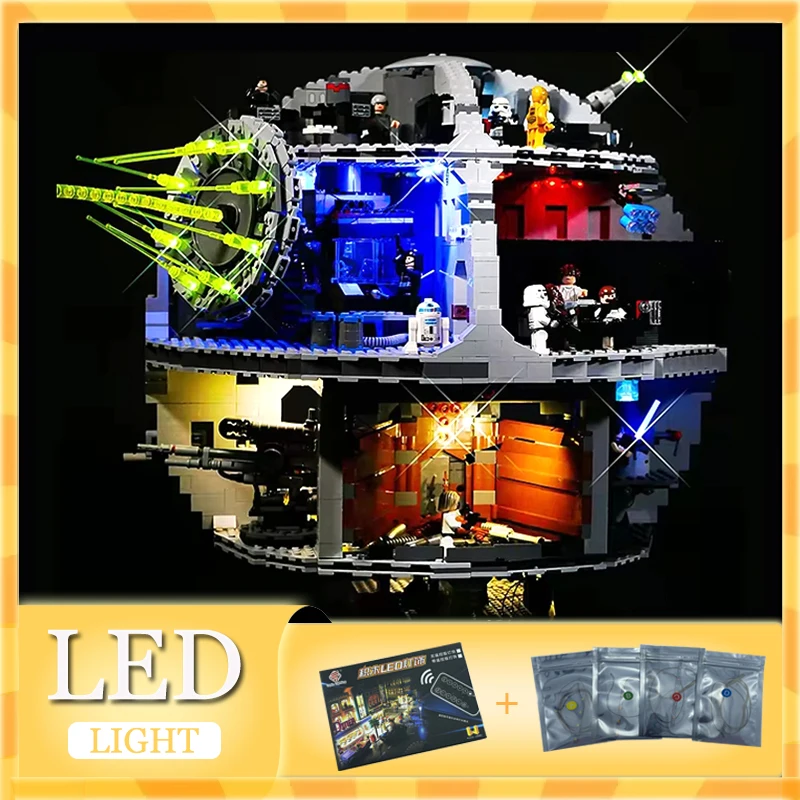 

DIY LED Light Kit For LEGO 75159 Death Star Building Blocks Set ( Only LED Light,Without Blocks Model)