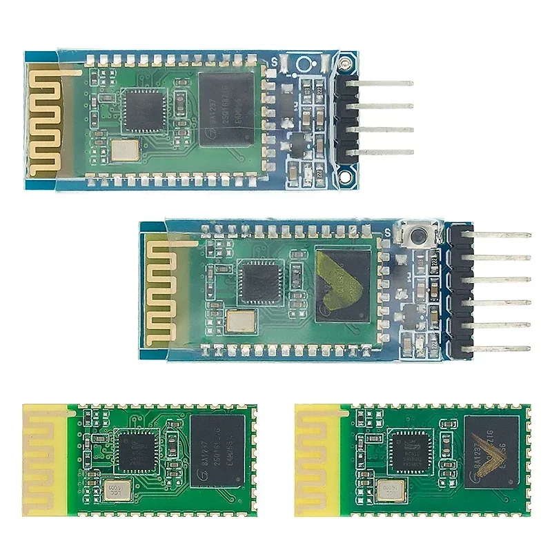 HC-05 HC-06 modulo Slave ricetrasmettitore Bluetooth Wireless RF HC05 / HC06 convertitore e adattatore da RS232 / TTL a UART per Arduino