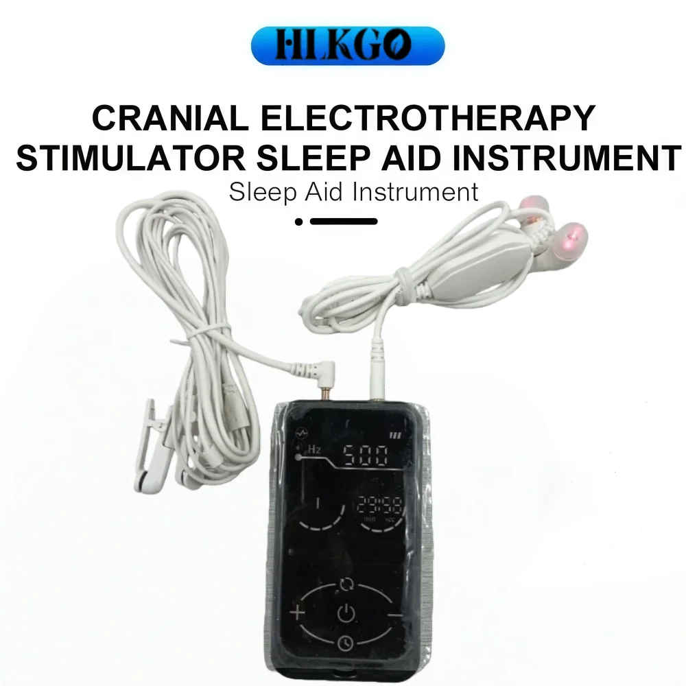 Professional CES Vagus Nerve Therapy Ear Clip Sleep Device for Insomnia Anxiety Depression Management