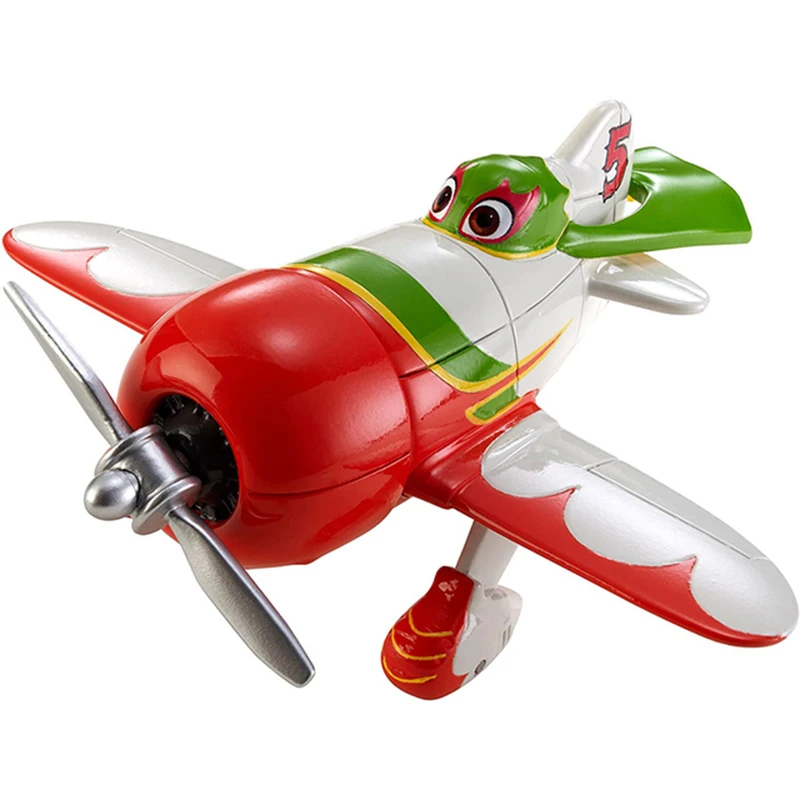 Disney Pixar Aviões Toy Avião Modelo para Crianças, Crophopper Empoeirado, Echo Bravo, Aviões De Combate, Metal, Presentes De Aniversário, No.7