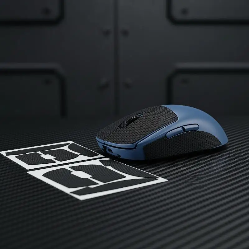 1/3Pcs Honeycomb Textured Mouse Anti Slip Grip Tape Sweat Resistant for E-sports Players Office Workers