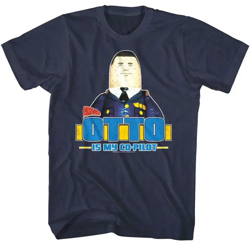 Otto Is My Co Pilot Men Äôs T Shirt Leslie Neilson Parody Comedy Airplane Merch