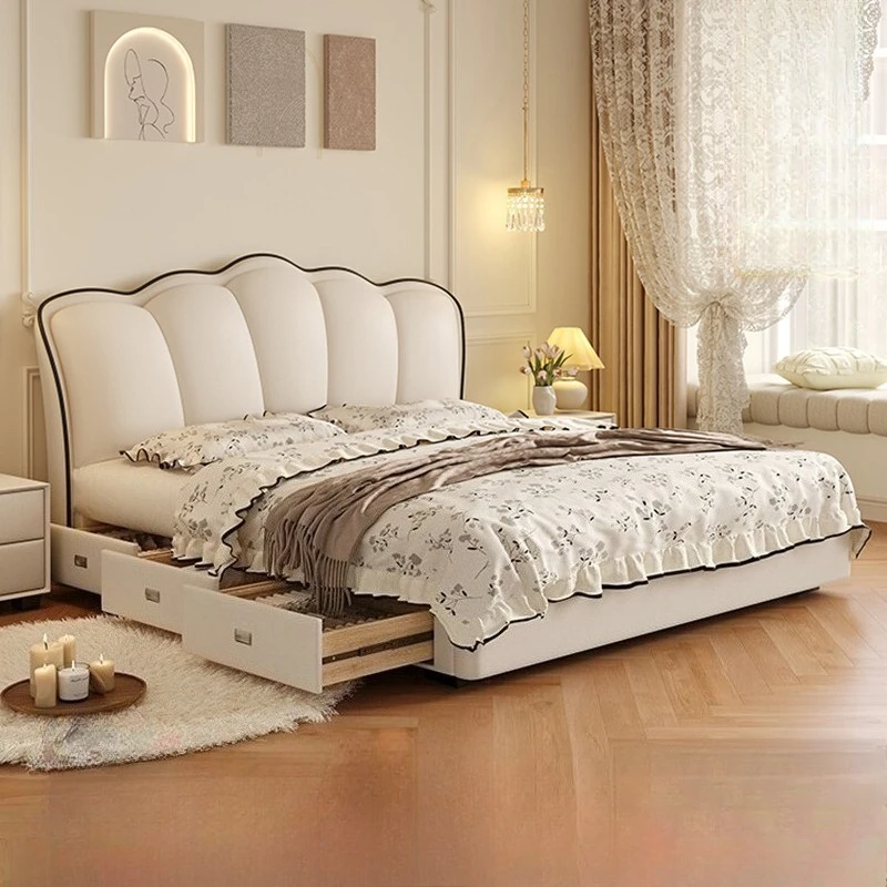 

Storage Bedroom Bed Frame Baby Children Luxury Modern Girls Multifunctional Massage Bed Mobile Muebles Lounge Suite Furniture
