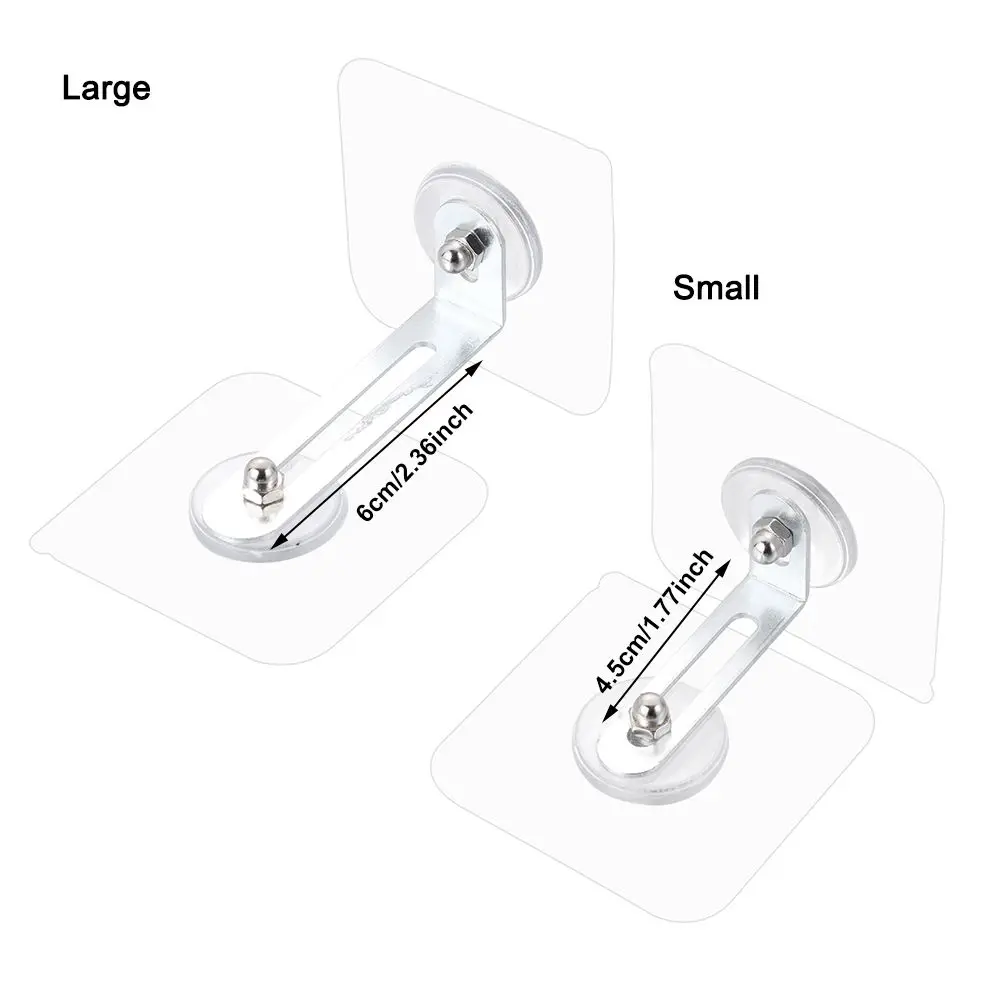 ทีวีตู้คงที่ป้องกัน Dumping อุปกรณ์กาวเฟอร์นิเจอร์ Wall Anchors Punch-ฟรีเฟอร์นิเจอร์ Anti-Falling Fixture