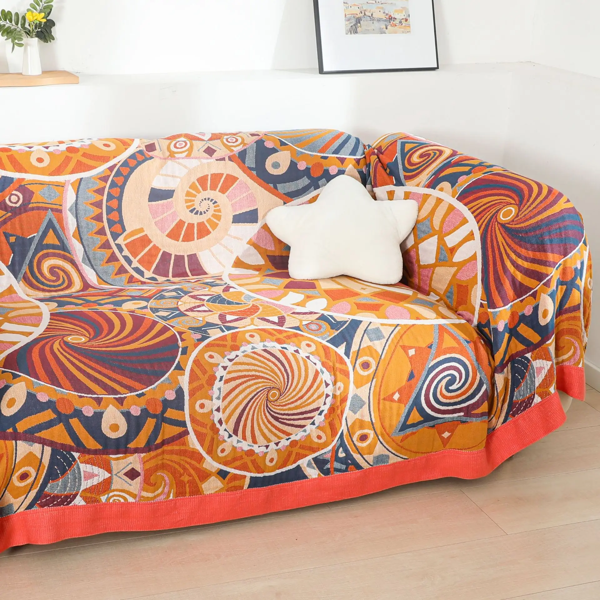 

Towel Throw Blanket, Multifunction, for Bed Sofa, Picnic, Travel, Four-layer Cotton Gauze, High Quality, 150*200 200*230 cm