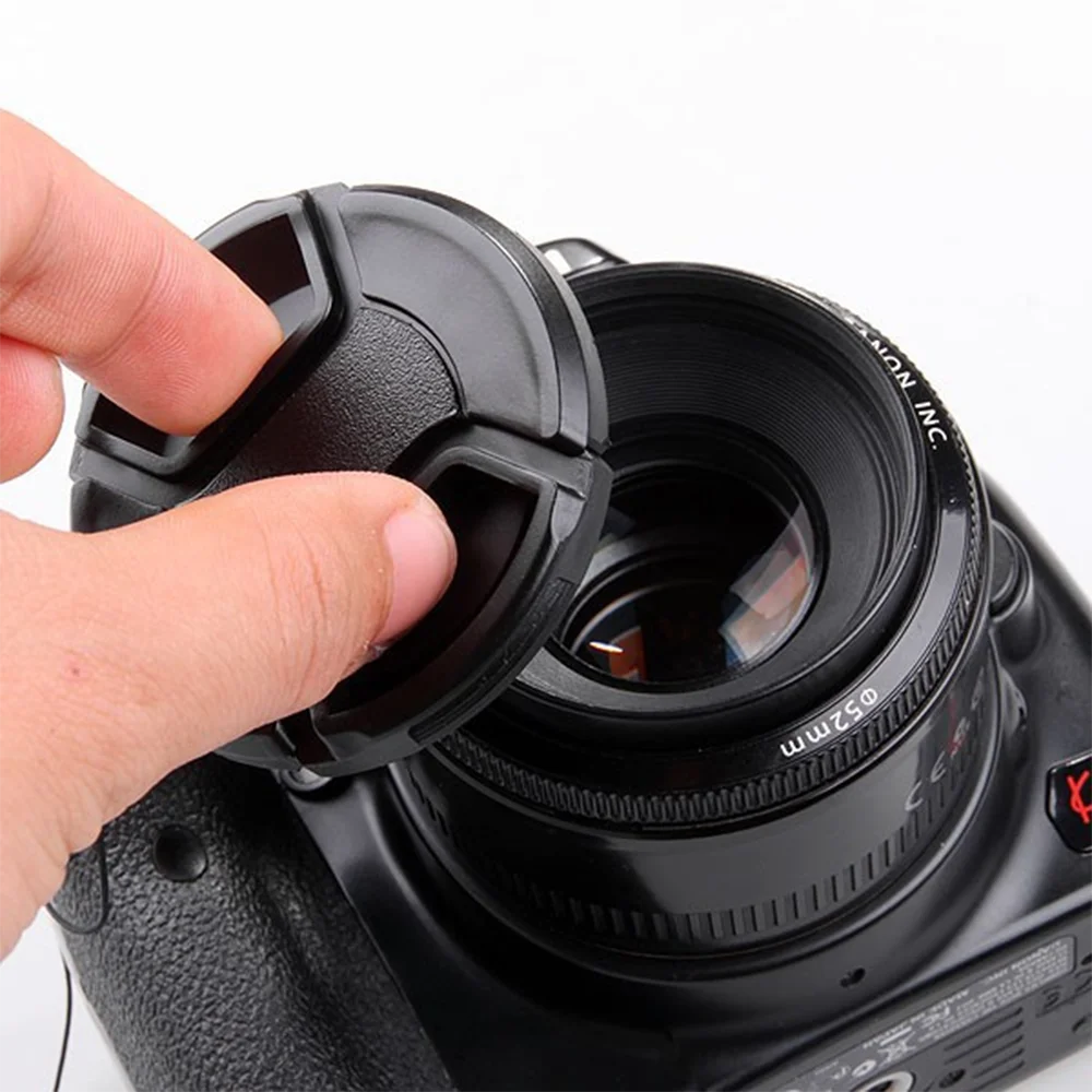 49/52/55/58/62/67mm 58mm Lens Cap Protect Cover For Sony Nikon Canon R50 Fuji Olympus Pentax Photography SLR Camera Accessories
