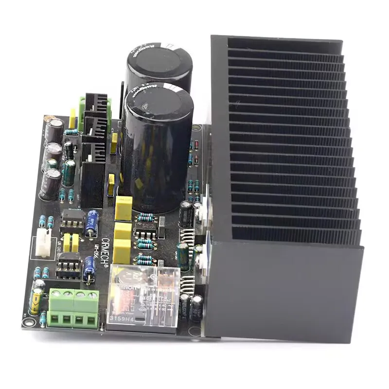 KYYSLB TDA7293 สเตอริโอ 2.0 เครื่องขยายเสียงโมดูล Power OP07 DC 5534 Pre amplification Gold PCB