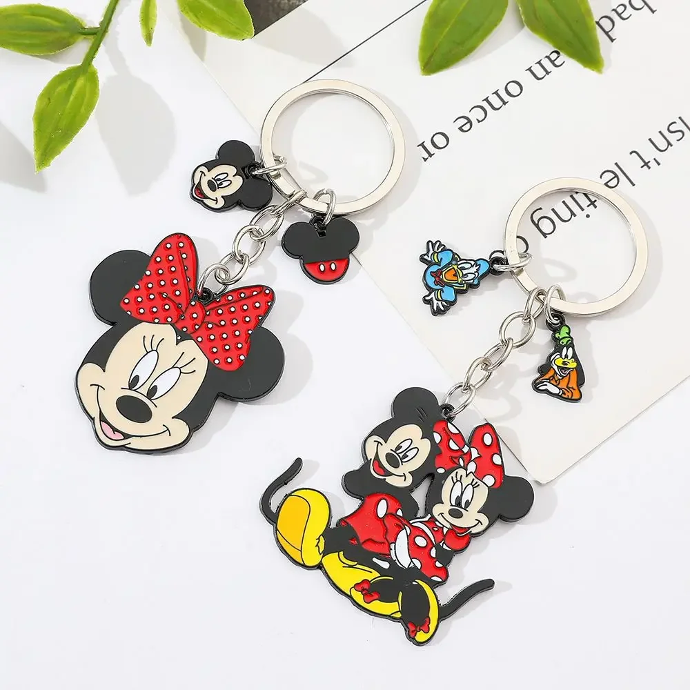 Disney-Pendentif Minnie Cute Anime Characters, Interface Alloy, Continent Chain, Creative Kawaii, Girly Coussins, Couple Accessrespiration