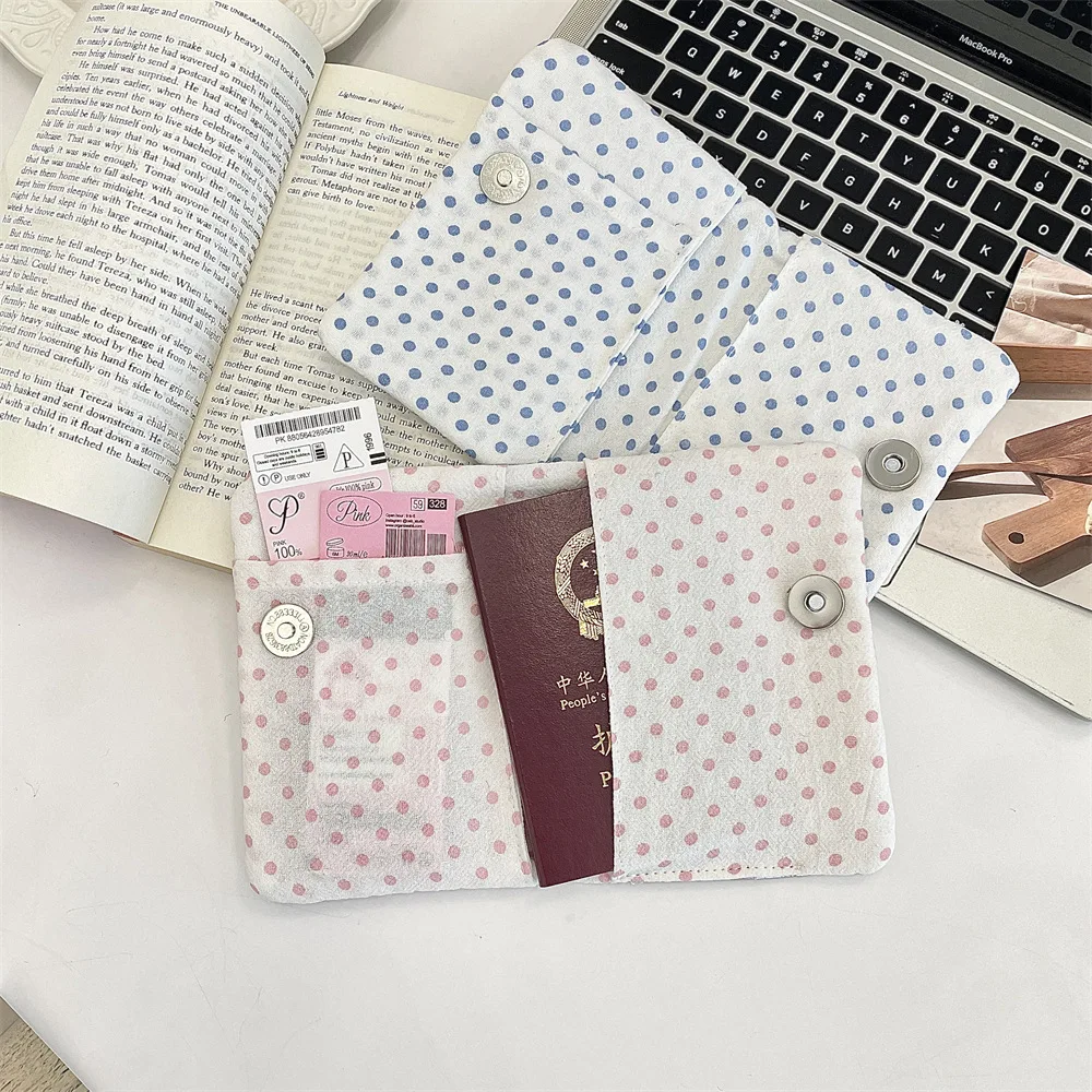 Ladies' Card Bags Korean Bow Cute Kawaii Sweet Storage Bag Multi Functional Passport, Ticket And Document Storage Card Holders