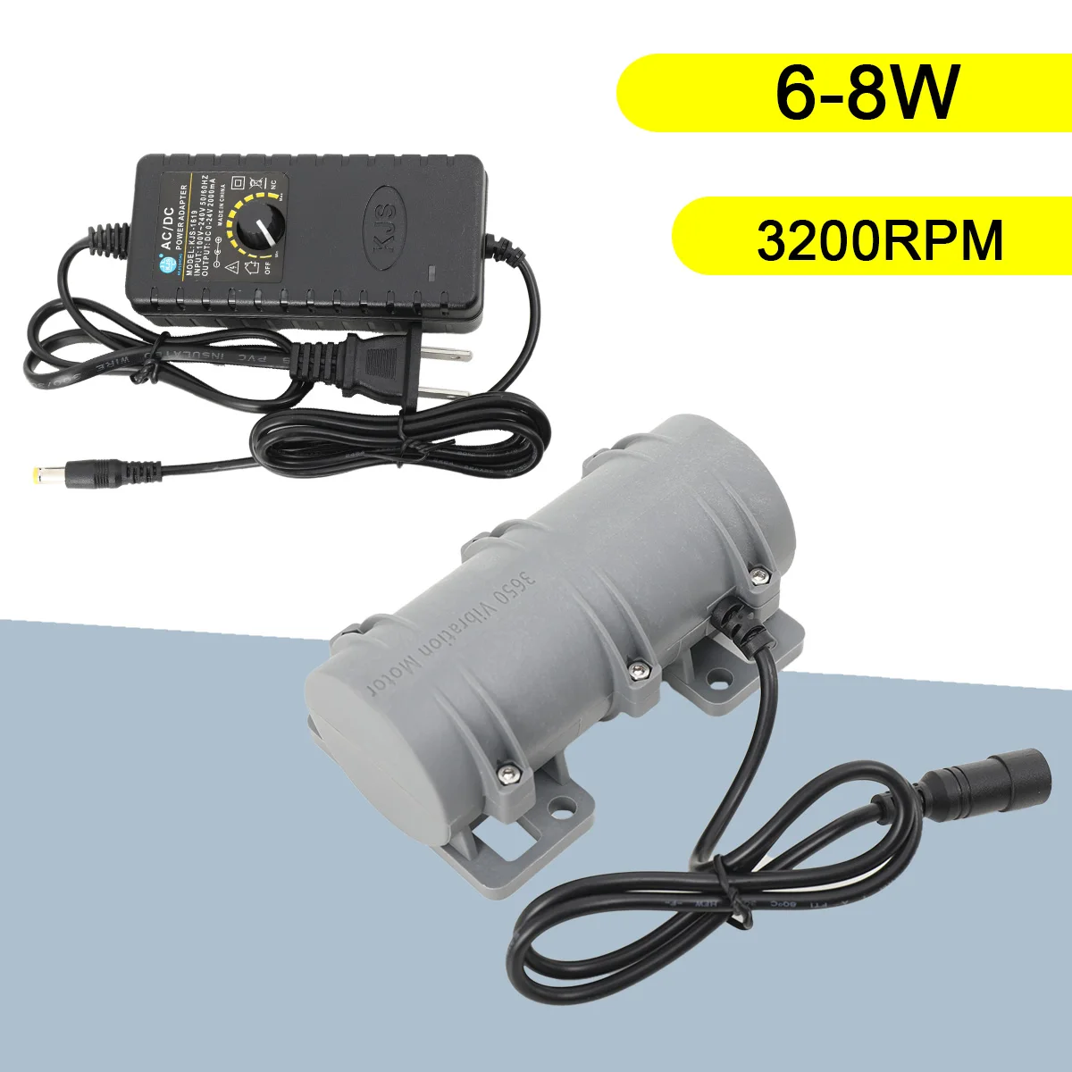 

Mini Vibrating Motor Vibrating motor carbon brush micro motor With power supply massage table vibration motor 3200RPM