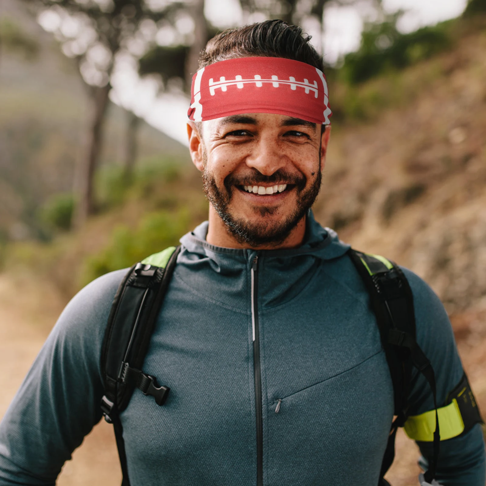 

2pcs Sweat Headbands Stylish Elastic Fitness Headbands Running Yoga Sports Non-Slip Skin-Friendly Hair Accessories Men Women