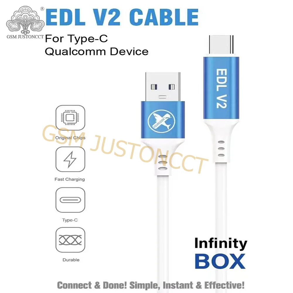 

2023 оригинальный новый кабель EDL V2 для устройства qualcomm типа c
