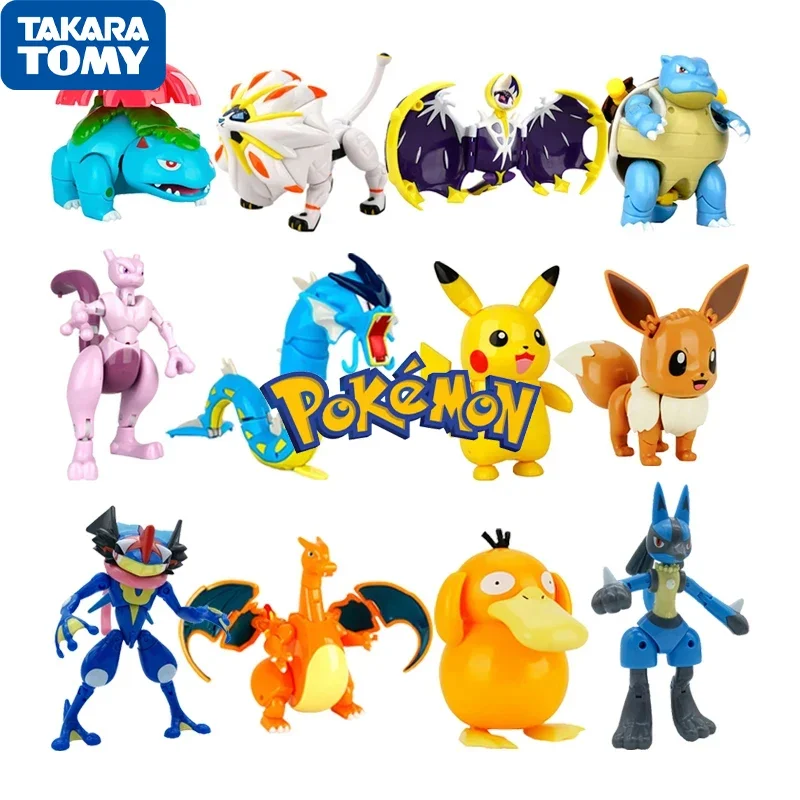 

Original Poke Ball Pokemon Ball Figures Pokémon Diamond Pearl Deformation Toy Pikachu Figure Charizard Pocket Mewtwo Model Toys