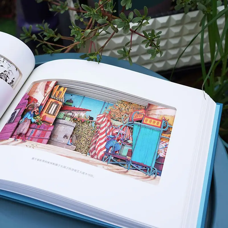 

I'm Waiting for You 3D Paper Sculpture Book Picture Book Queen Haibeka's Classic Heartwarming Literary Works Storybook Libros