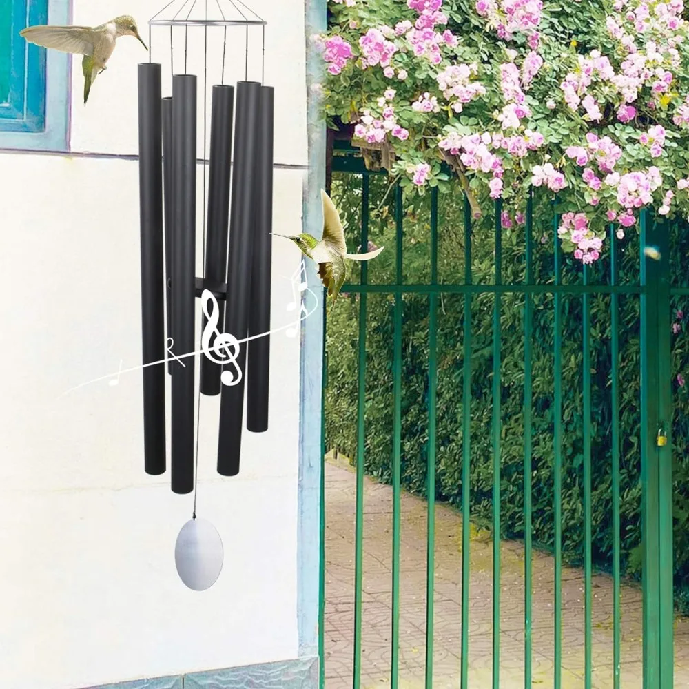 Imagem -03 - Extra Grande Manchado de Vidro Wind Chimes Decoração de Parede Ambientador Decoração Nórdica para Quarto Acessórios Modernos para Casa 66