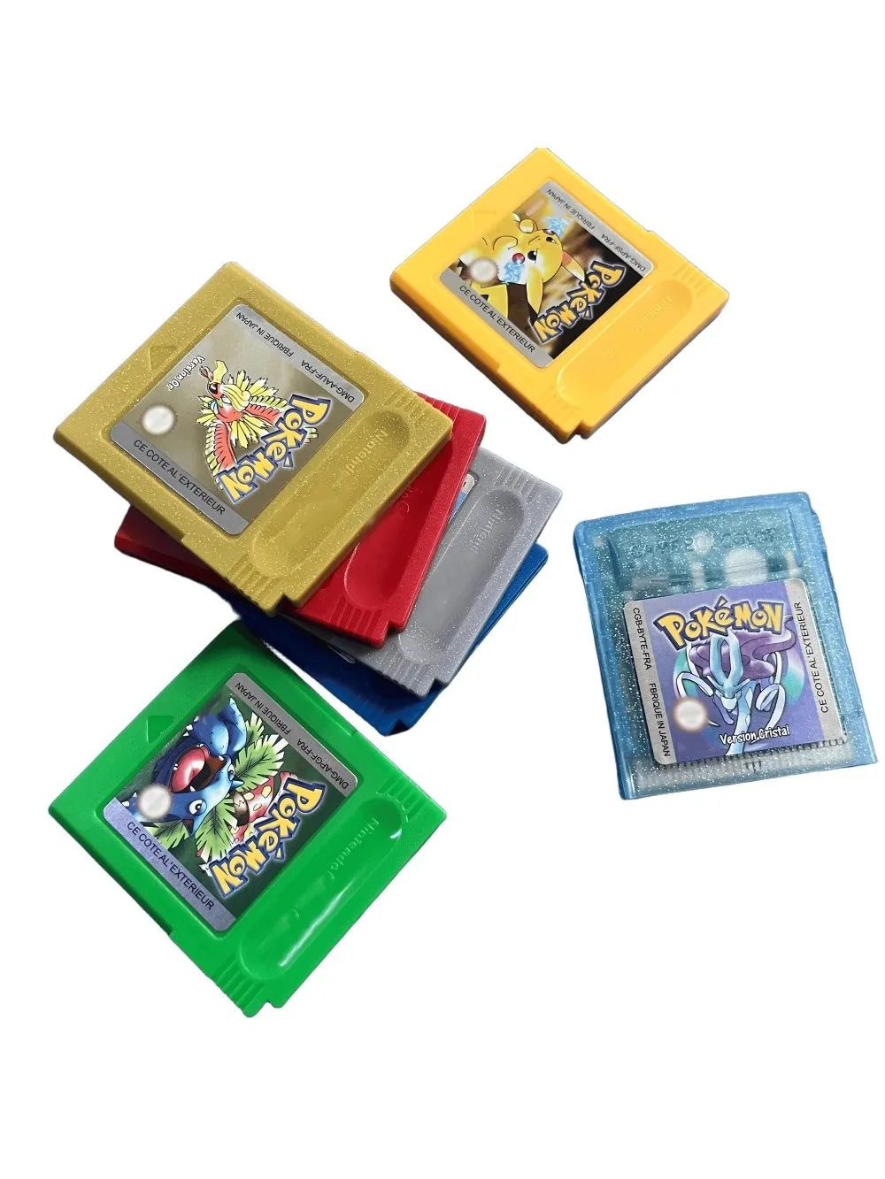 Carte de jeu GBC16 Pocket Monsters super amusante - Édition française (FRA) | Ventes versions multiples de cartouches de console de jeu en cristal
