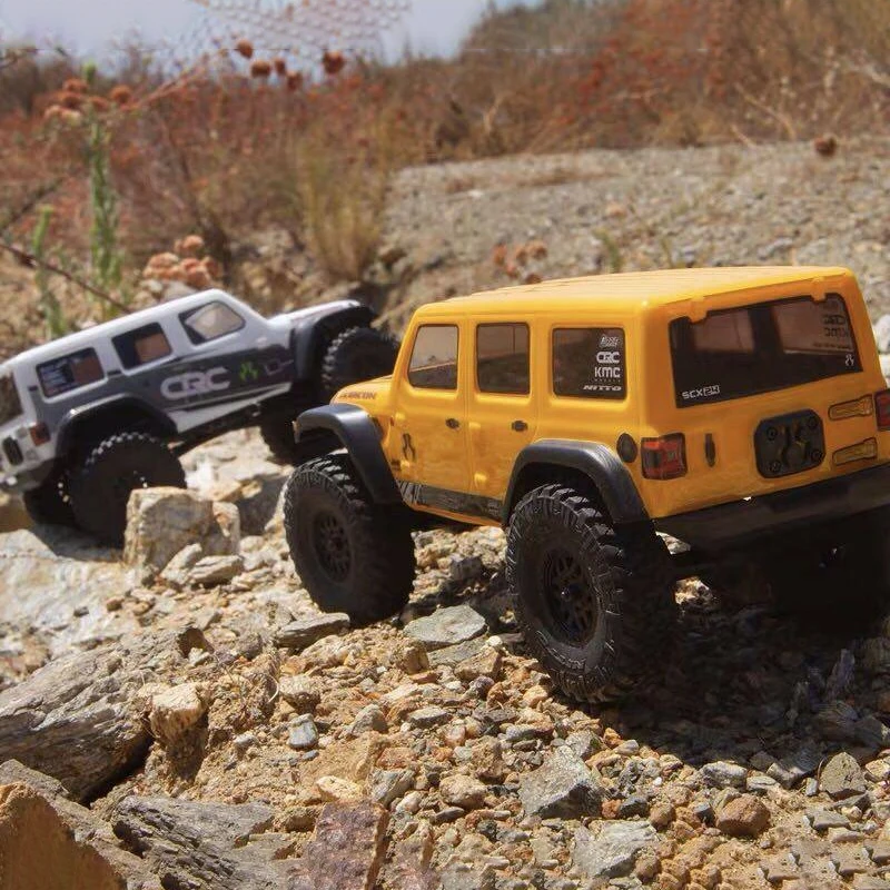 

Радиоуправляемая электрическая полноприводная машинка Axial SCX24 1/24 для бездорожья, маленький масштаб, игрушка для мальчиков, подарок