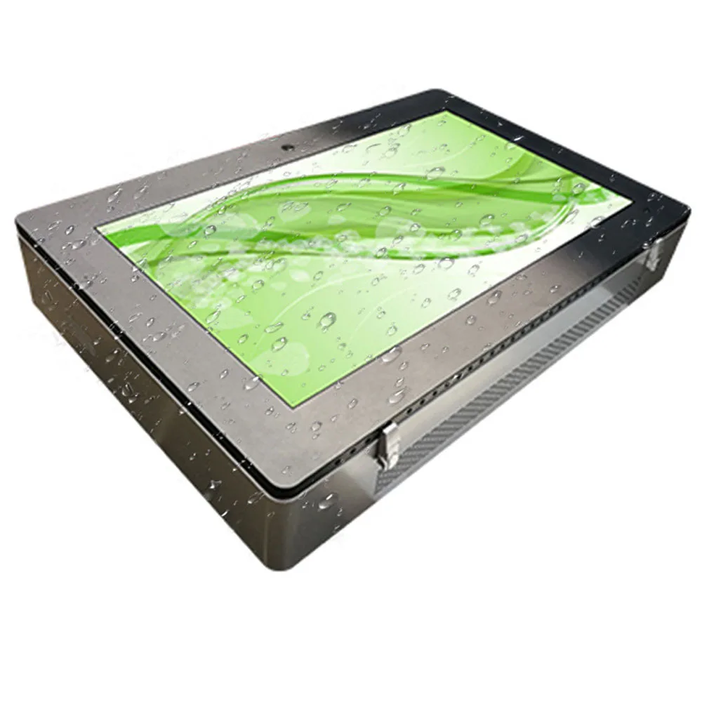 Tampilan Luar Ruangan 32 Inci Ip Penuh Nilai Kecerahan 2500 Nits Dengan LCD Layar Sentuh Android