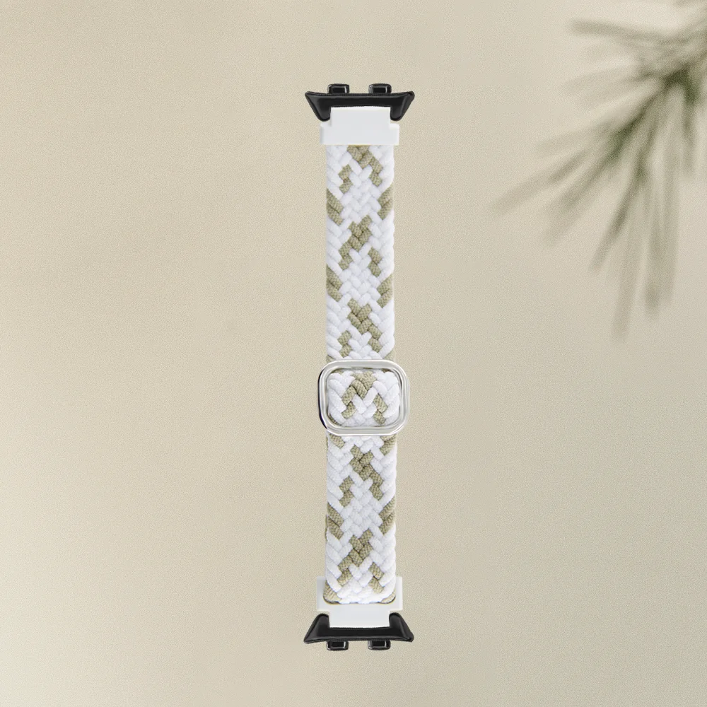 

Return Braided Slide Buckle Strap For Honor Band 9 Quick Release Breathable Nylon Adjustable Sport Smartwatch Band Men Women