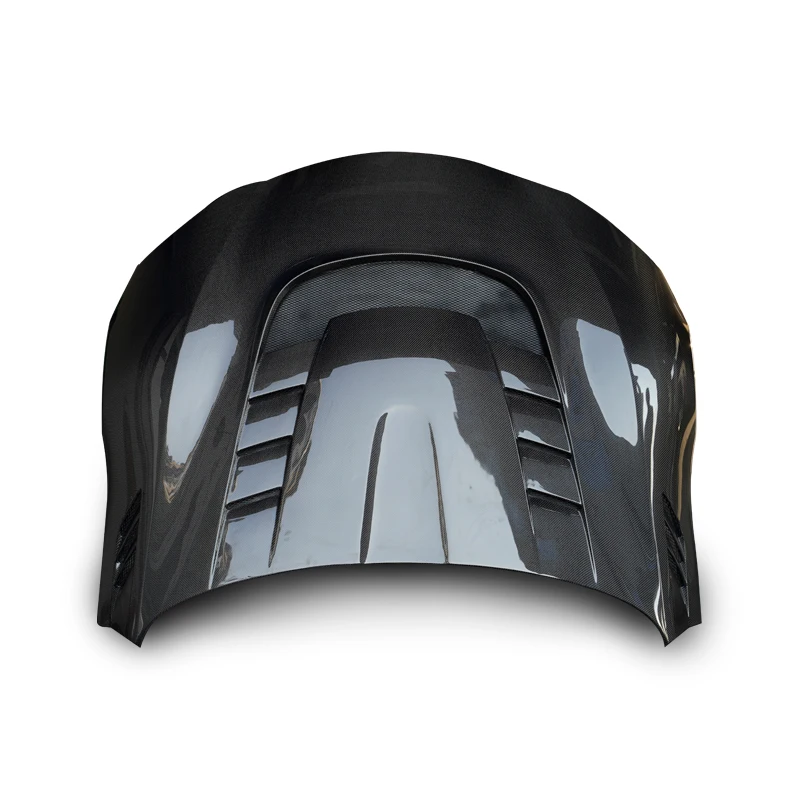 Cofano motore anteriore stile V in fibra di carbonio per A90 A91Mk5 Supra 2019-2024