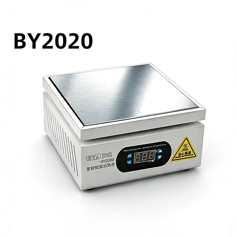 BY-2020 Heating Station Electronic Hot Plate Table Preheating Platform 0~400℃ For BGA PCB SMD Phone LCD Touch Screen Repair