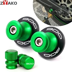 Dla Kawasaki Z900 Z900RS Z900SE Z 900 2017-2022 2023 2024 Motocykl CNC Swingarm Spool Sliders Stand Screw Tire Valve Caps