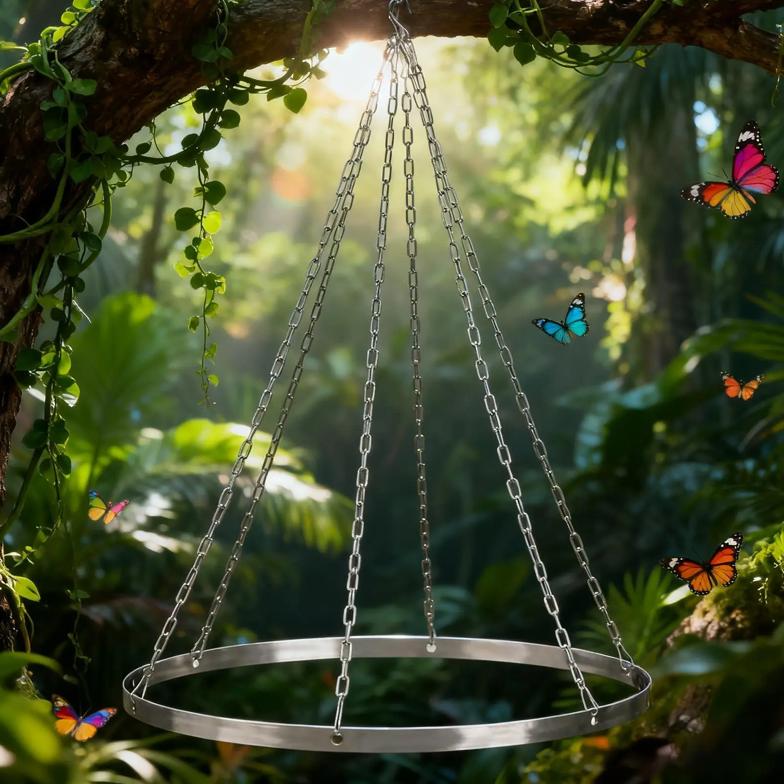 

Drap Mount For Ceiling 12 Inch Round Ceiling Drapes Mounting Hoop For Wedding Party Ceremony Indoor Outdoor Decoration