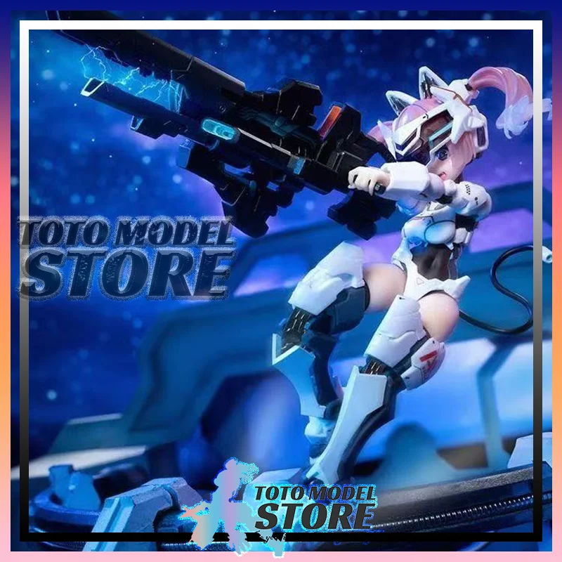 

SNAIL SHELL EWED AMBRA-02 Assault Cat Anime Figure Ambra 1/12 Collectible Movable Joint Model Desktop Decoration