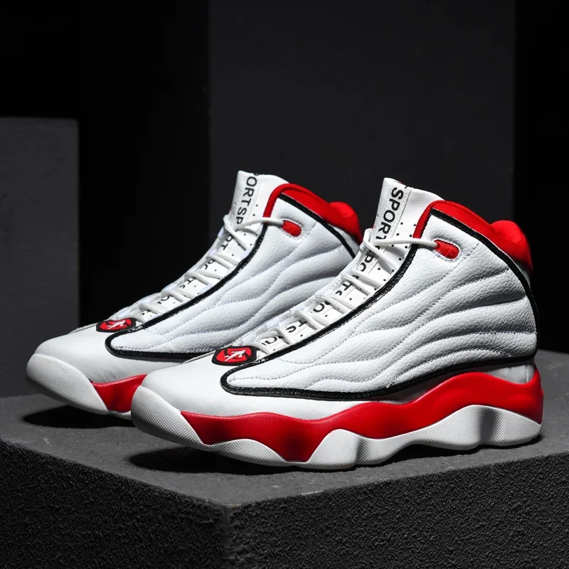 

Super Cool Mens Womens Basketball Shoes Luxury Brand Sport Shoes Boy Anti Slip Outdoor Basketball Trainers Wearable Sneakers