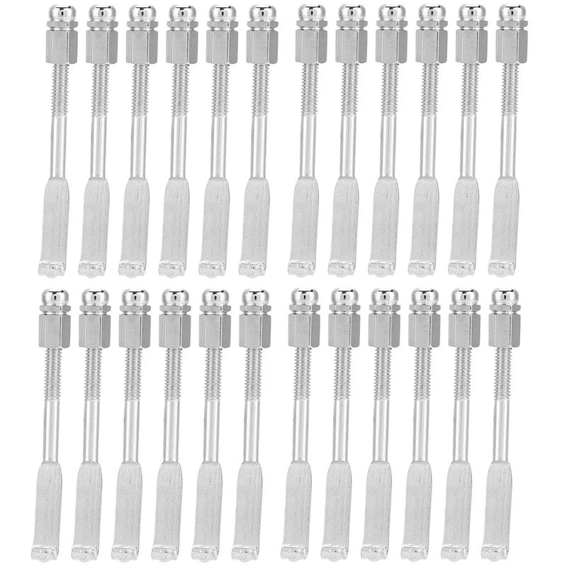 

24 Pcs Standard Banjo Hooks,Adjustable Banjo Hooks Banjo Hook Holder Banjo Flat Hooks Parts Accessories-AA85