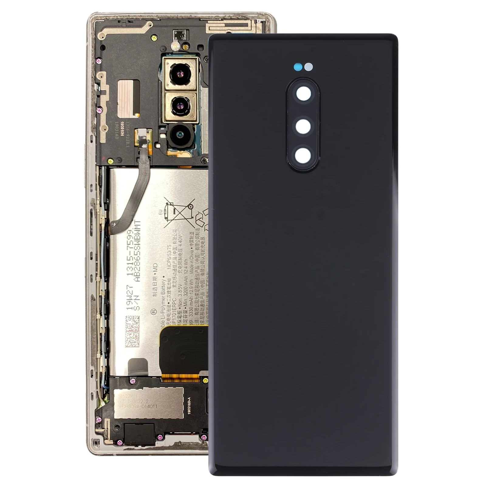 Battery Back Cover for Sony Xperia 1 / Xperia XZ4 Phone Rear Housing Case Replacement