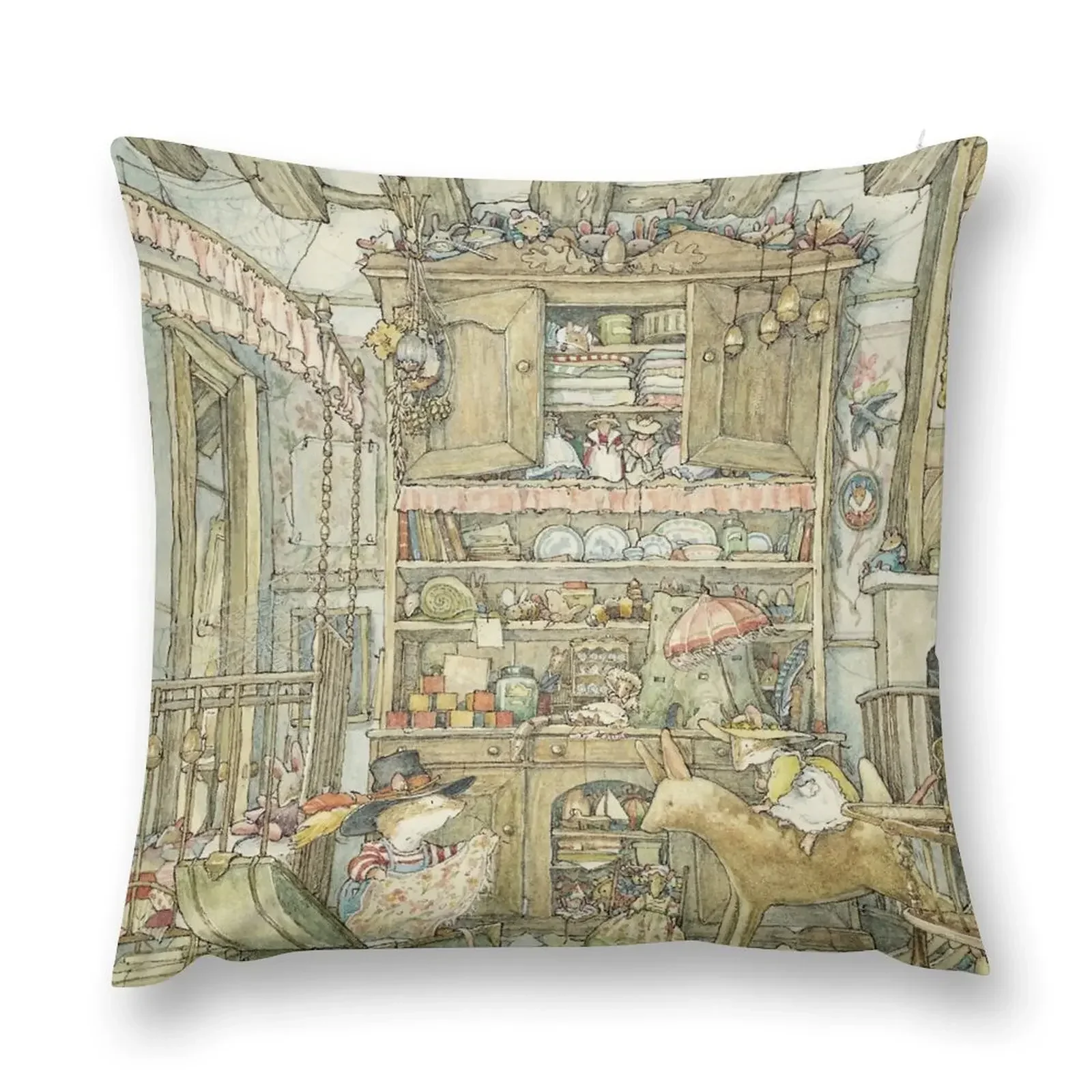 Dressing up at the Old Oak Palace Throw Pillow Cushion Covers For Living Room Luxury Pillow Cover pillow