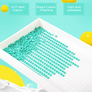 Evershine-Rhinestone Tierbilder für Wanddekoration, DIY-Diamantstickerei, Pferdemalerei, Wolf, volles Drill-Mosaik, Leopard, Neuankömmling 8 Hauptverkaufstische mit Pferdebildern - №3