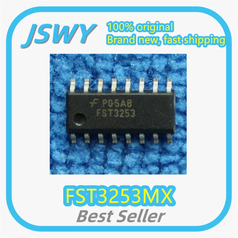 

(5/50 pieces) FST3253MX FST3253 SOP16 demultiplexer IC chip. Brand new and original. Fast shipping