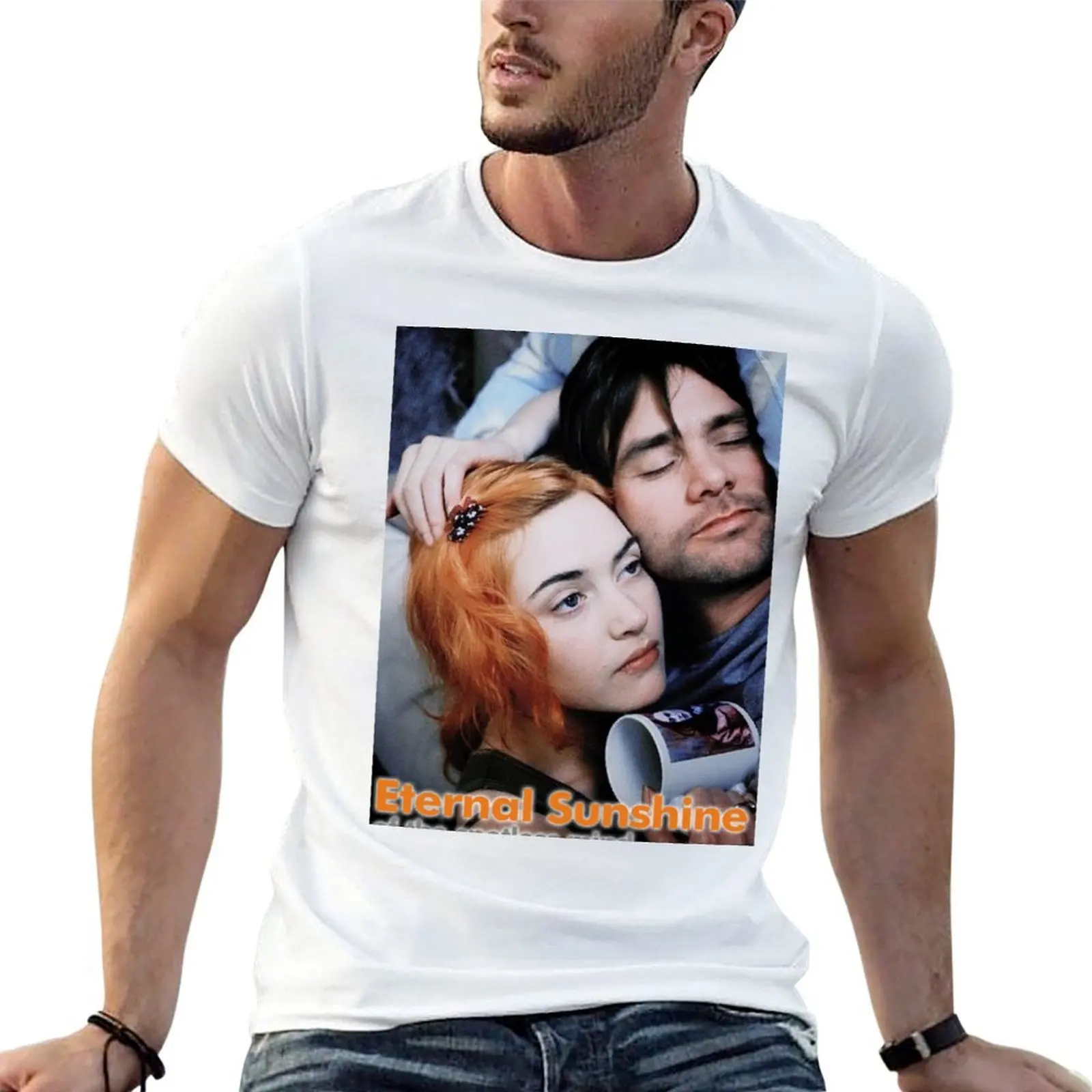 

ETERNAL SUNSHINE OF THE SPOTLESS MIND MOVIE T-Shirt t shirts designer cotton t shirts man 100% man t shirt designer T-Shirt