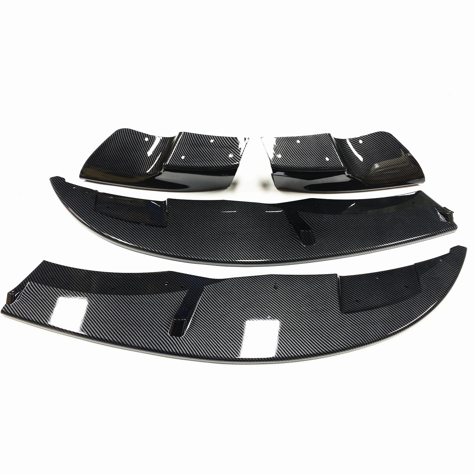 Car Front Bumper Spoiler Lip Lower Splitter Blade Guard Flap For BMW E90 E92 E93 M3 2007 2008 2009 2010 20211 2012 2013