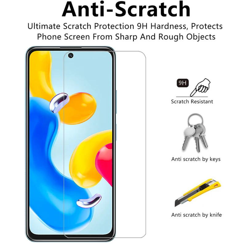 حافظة هاتف لهاتف شاومي ريدمي نوت 11s من الزجاج المقسى على ريدمينوت نوت 11s not 11 s s11 4g 5g غطاء خلفي شاومي ريمي ريدمي ريد مي #4