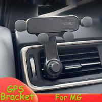 Gravity Car Phone Holder For MG HS ZS MG3 MG5 MG6 MG7 Rotatable Extension Bracket GPS Support Accessories