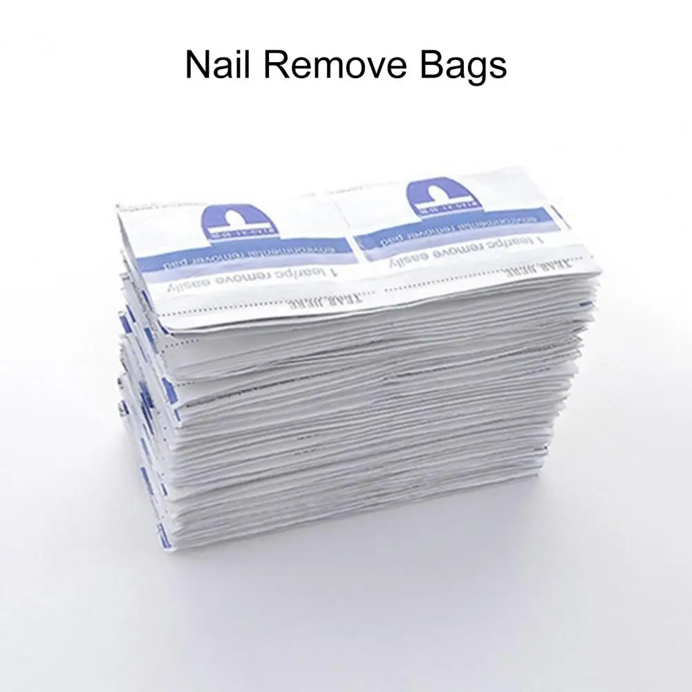 50Pcs เจล Remover ทิ้งกาวกลับ Quick Unpacking อ่อนโยนเล็บ Degrease Pad สำหรับผู้หญิง/หญิง/สุภาพสตรีตกแต่ง