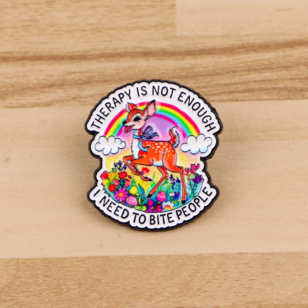 Funny Animal Quote Enamel Pines Cute Fox Cat Frog Brooch Metal Pins Badge on Backpack Clothing Accessories Fashion Jewelry Gifts