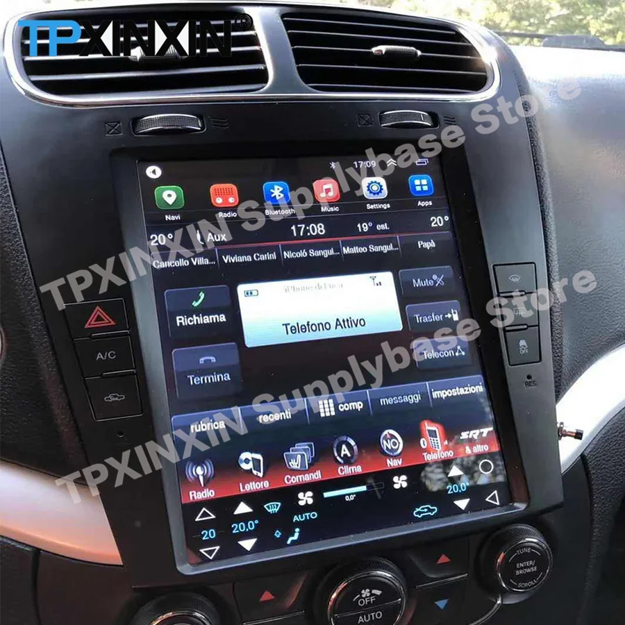 Tesla Screen Android 11 Video Player For Dodge Journey Fiat Freemont 2013 2014 2015 2016 017 Car GPS Navi Radio Stereo Head Unit