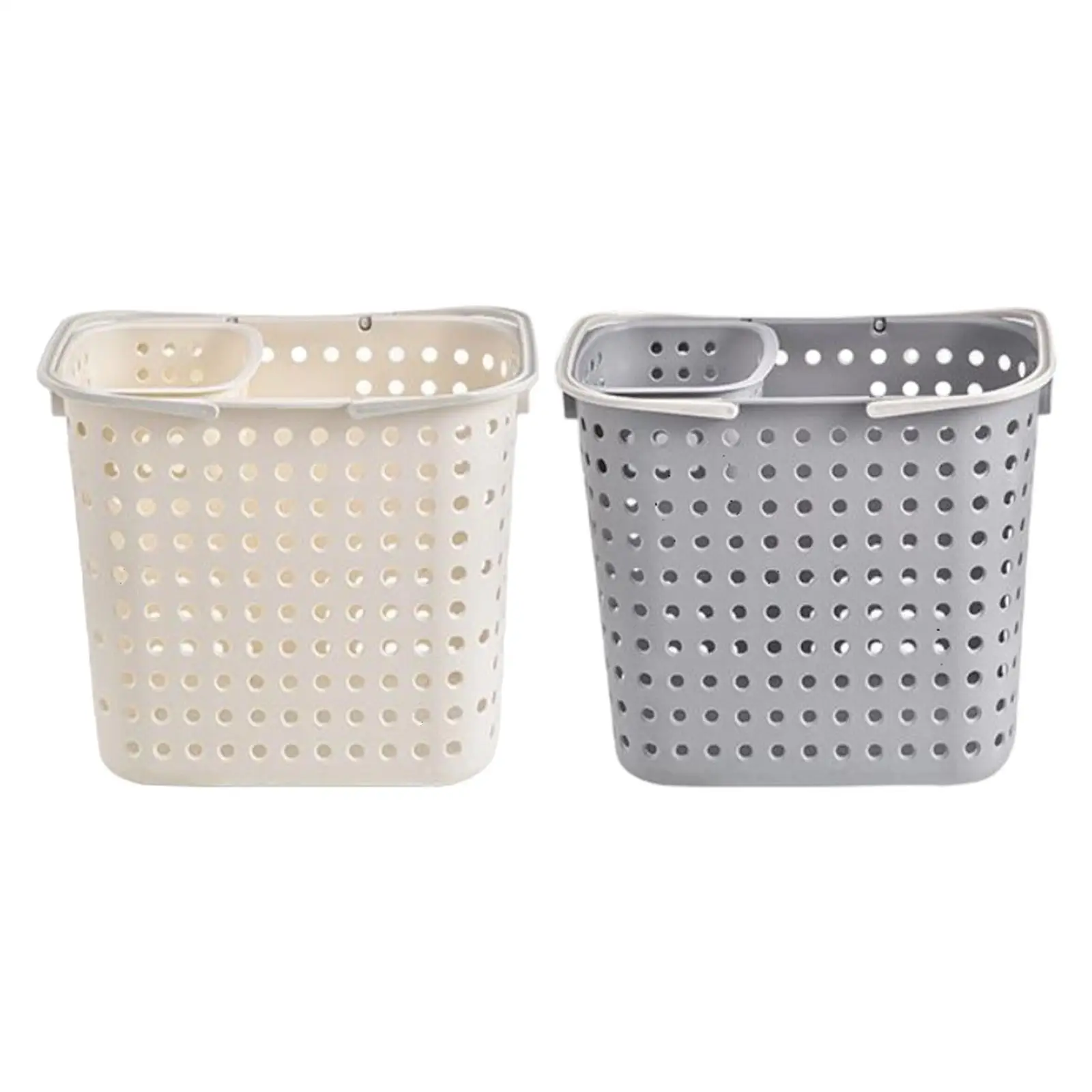 

Laundry Hamper with Built in Underwear Storage Ventilated PP Basket for Dirty Clothes and Laundry Room Accessories