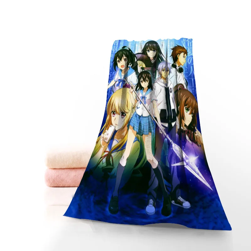 Strike The Blood Towel Printed Cotton Face/Bath Towels Microfiber Fabric For Kids Men Women Shower Towels 70X140cm