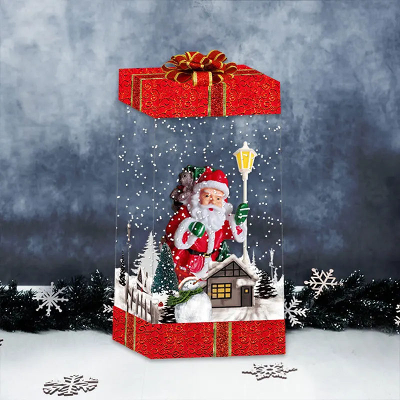 New Model Merry Wholesale Nordic Table Santa Other Home Snowman Christmas Gift Box Decoration