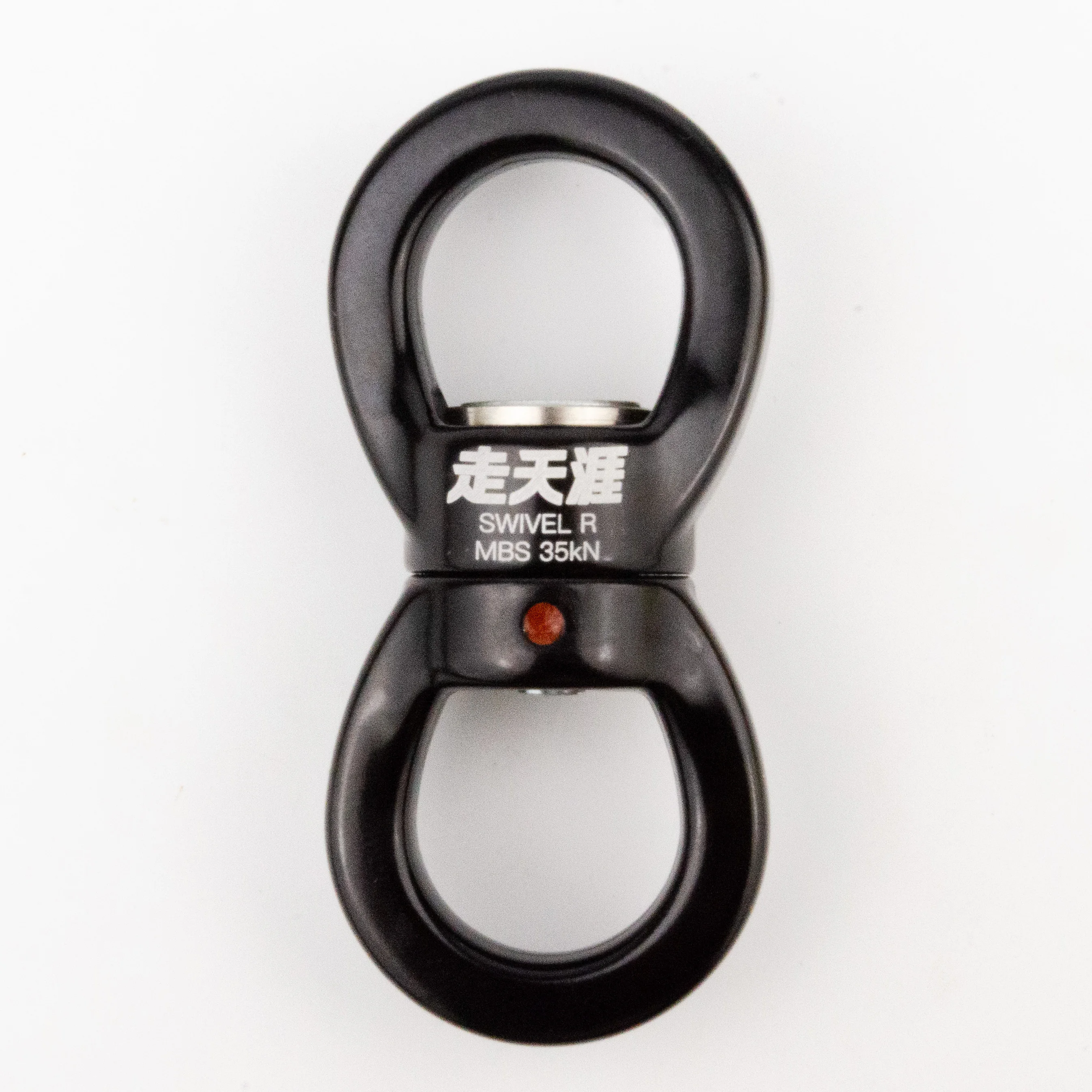 Climbing Universal Swivel Spinner 30KN Yoga Swing Swivel 360 Rotator Oval Shaped Swivel view 3