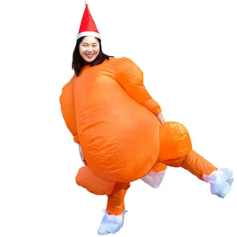 Creative Inflatable Turkey Costume Adding Lots of Fun to Parties for Cosplay Party Accessories