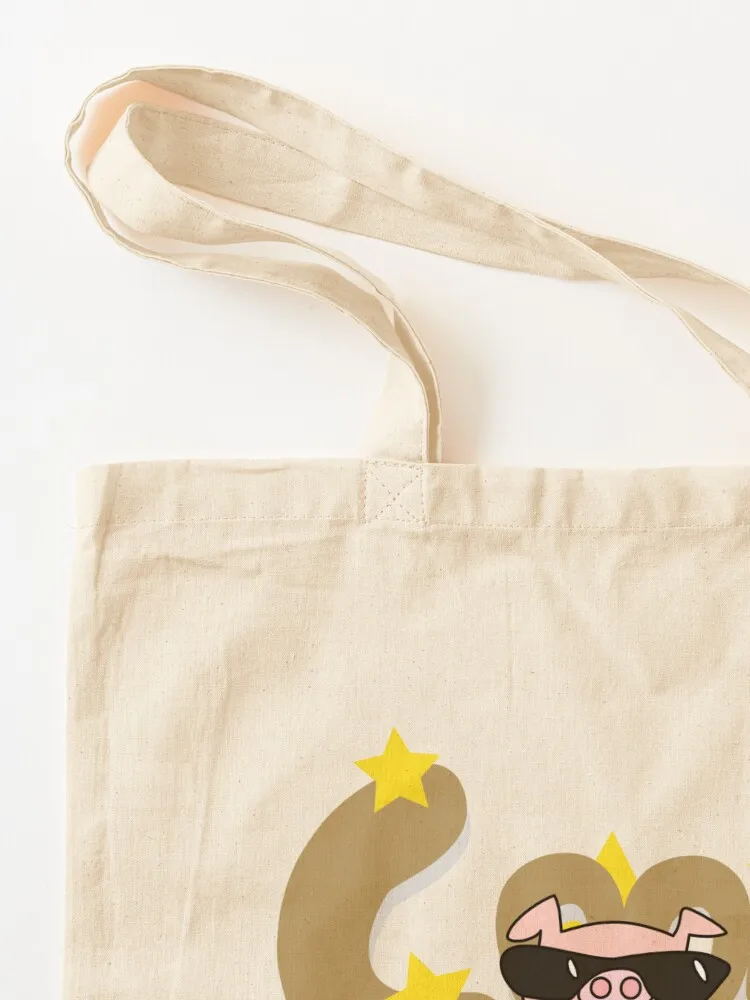 حقيبة حمل Giddy Piggies Cool Dad حقيبة حمل شخصية حقيبة سيدة قابلة لإعادة الاستخدام للتسوق للنساء الكبيرات #3