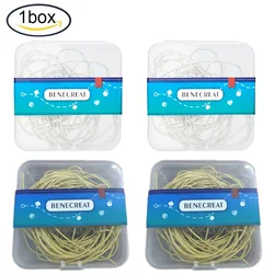 1mm French Coil Bullion Wire Silver Spiral Copper Wire with Storage Box Metallic Goldwork Embroidery Thread Handmade Jewelry