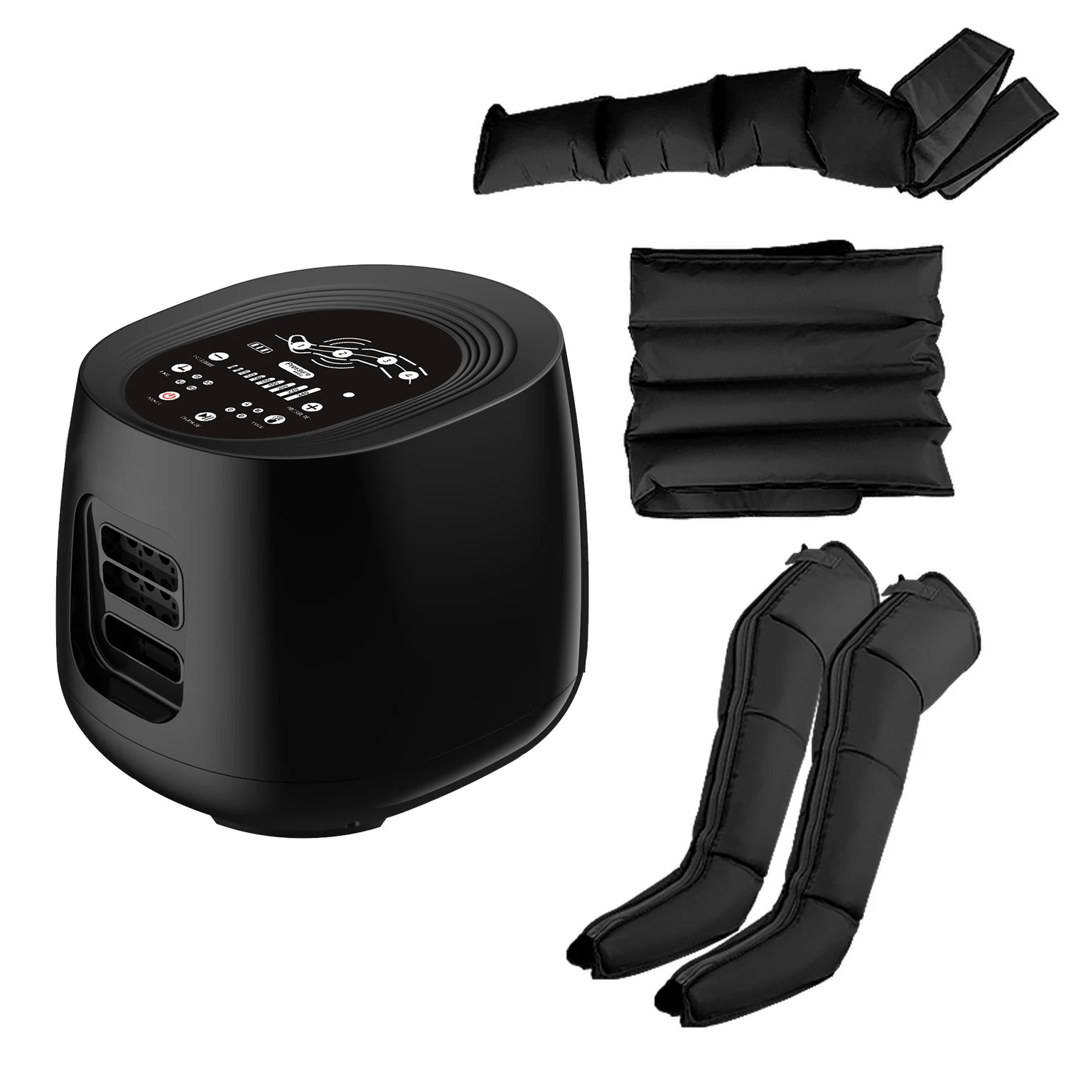 Foot Leg Massager, Pneumatic Compression System, Air Wave Therapy, 2-in-1 Foot and Leg Massage, Pain Relief, Home Use