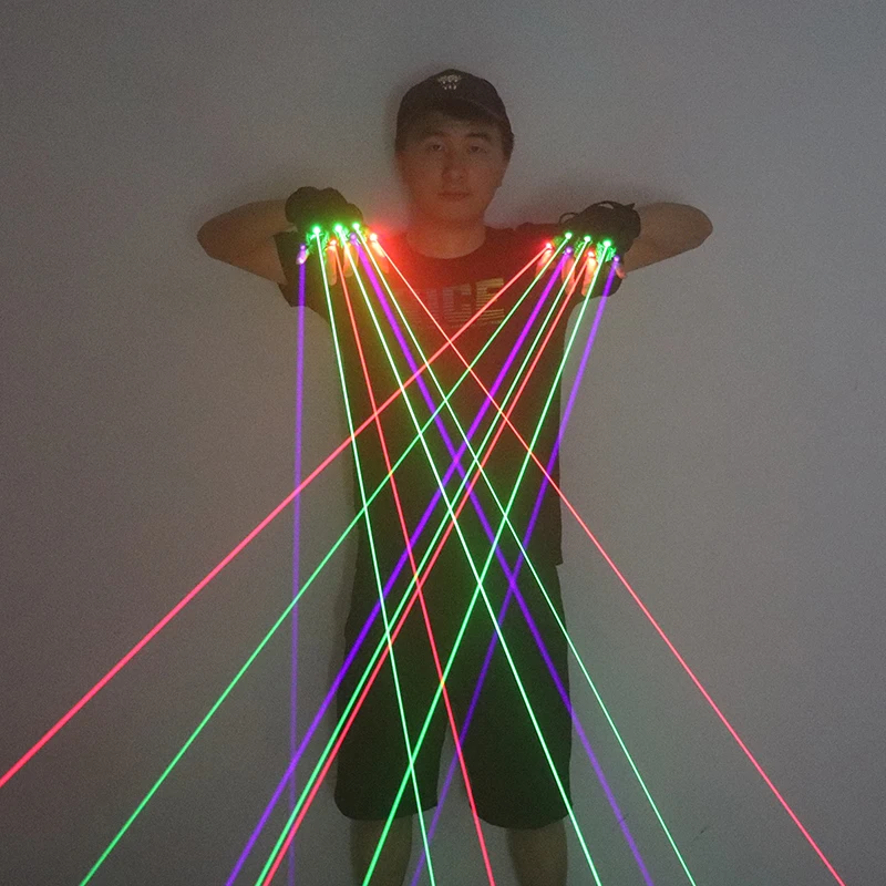 Groen Rood Blauw Laserhandscho - Industrial Laser Projector recensie en prijs